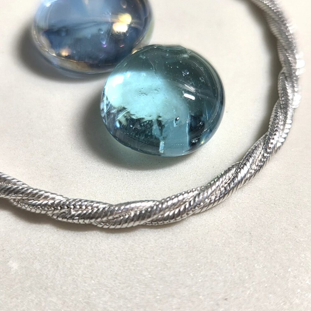 Authentic Pandora Round Clasp Twisted Snake Chain… - image 5